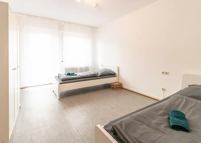 Apartmán Monteurwohnung I 6 Personen I 3 Schlafzimmer Darmstadt
